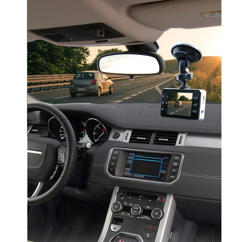 Armor All HD Dash Camera, 1080P Car Dashboard Camera with Suction Mount, Motion Detection, Night Vision IR, 2.4â€ LCD Screen, Supports Micro SD up to 32GB - Image 2